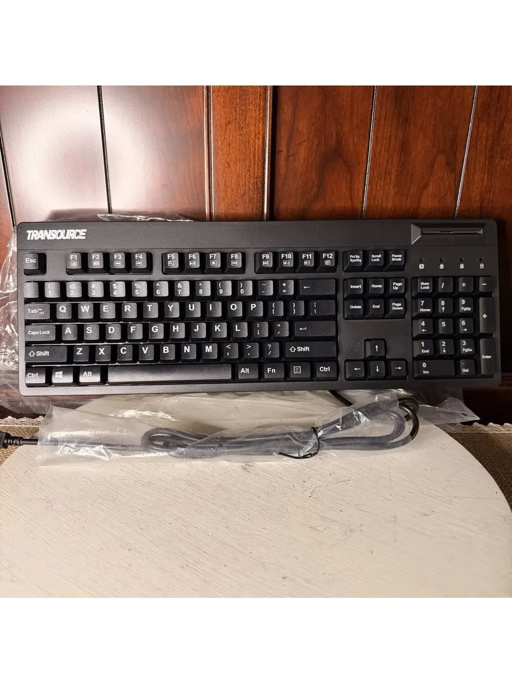 Transource AKB 630SB TS Wired Keyboard TAA Smart Card Reader USB Secure